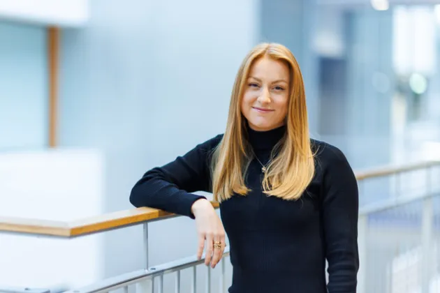 Alumn Moa Fröberg Bengtsson. Foto.