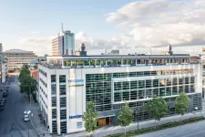 Bild på kontorsbyggnaden där Nordea har sitt kontor